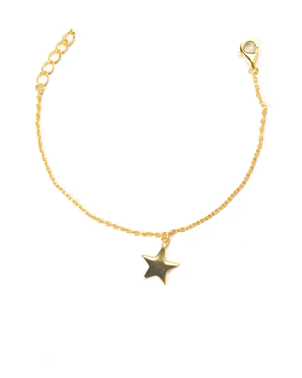 Golden Star Charm Bracelet