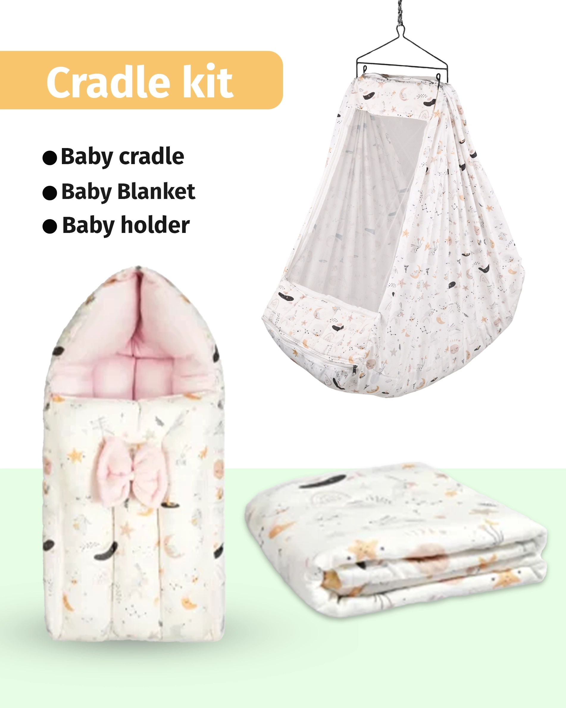 cradile kitt dreaming pink